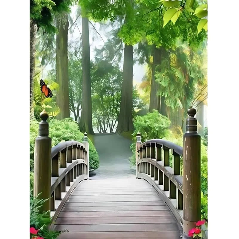 Arch Bridge Paint by Numbers