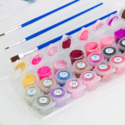 Strand Malen nach Zahlen