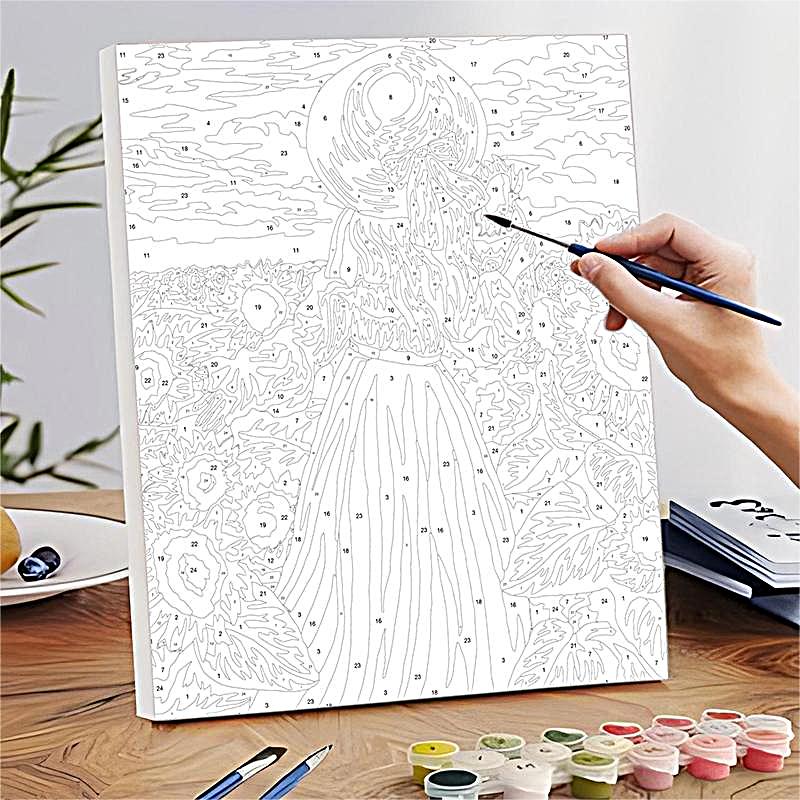 Peinture par numéros Fantaisie & Contes de fées - Exemple de référence