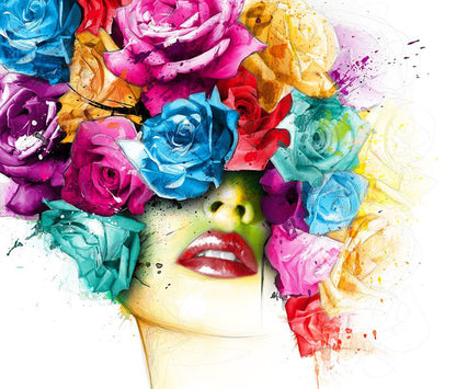 Flowers People Paint by Numbers
