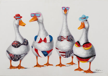 Peinture numérotée Canard