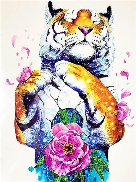 Tigre   Peinture par numéros