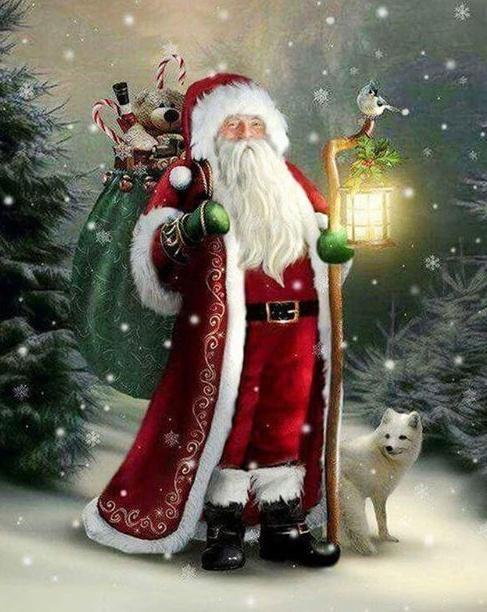 Santa Claus Paint by Numbers