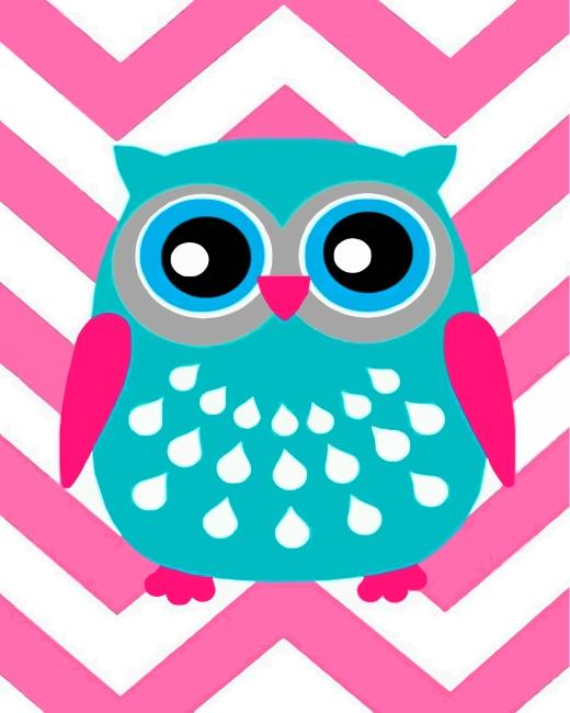 Owl Paint by Numbers