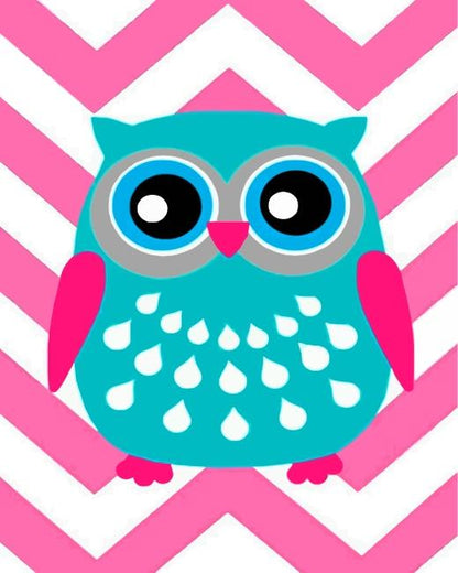 Owl Paint by Numbers