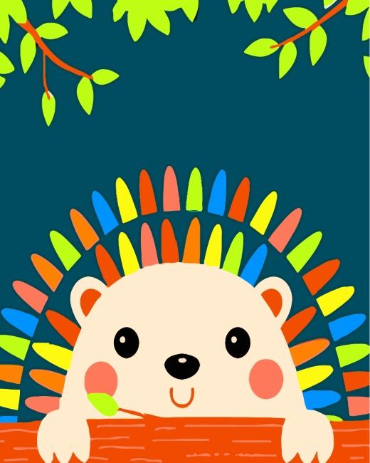 Little Mouse Paint by Numbers