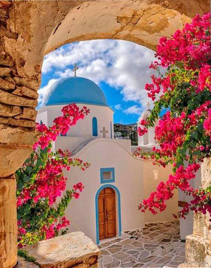 Greek Architecture Paint by Numbers