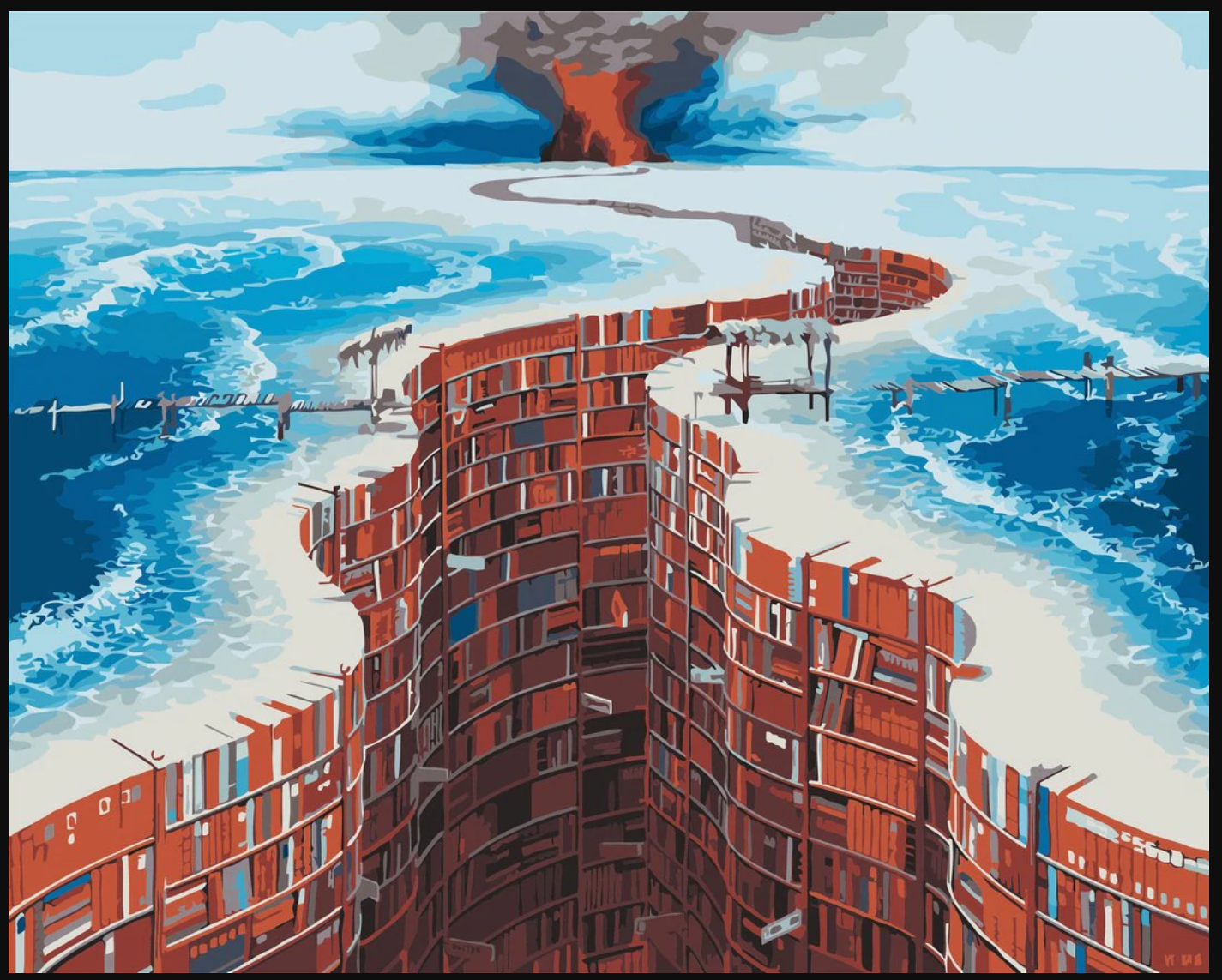 Plage   Peinture par numéros