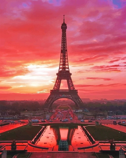 Eiffel Paint by Numbers
