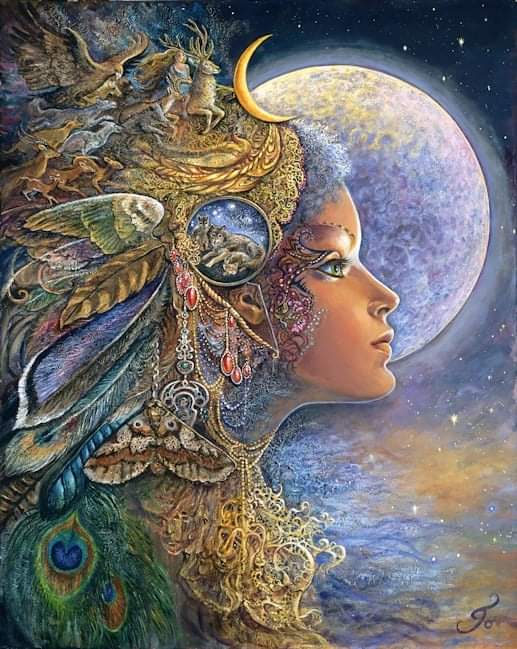 Golden Woman Paint by Numbers