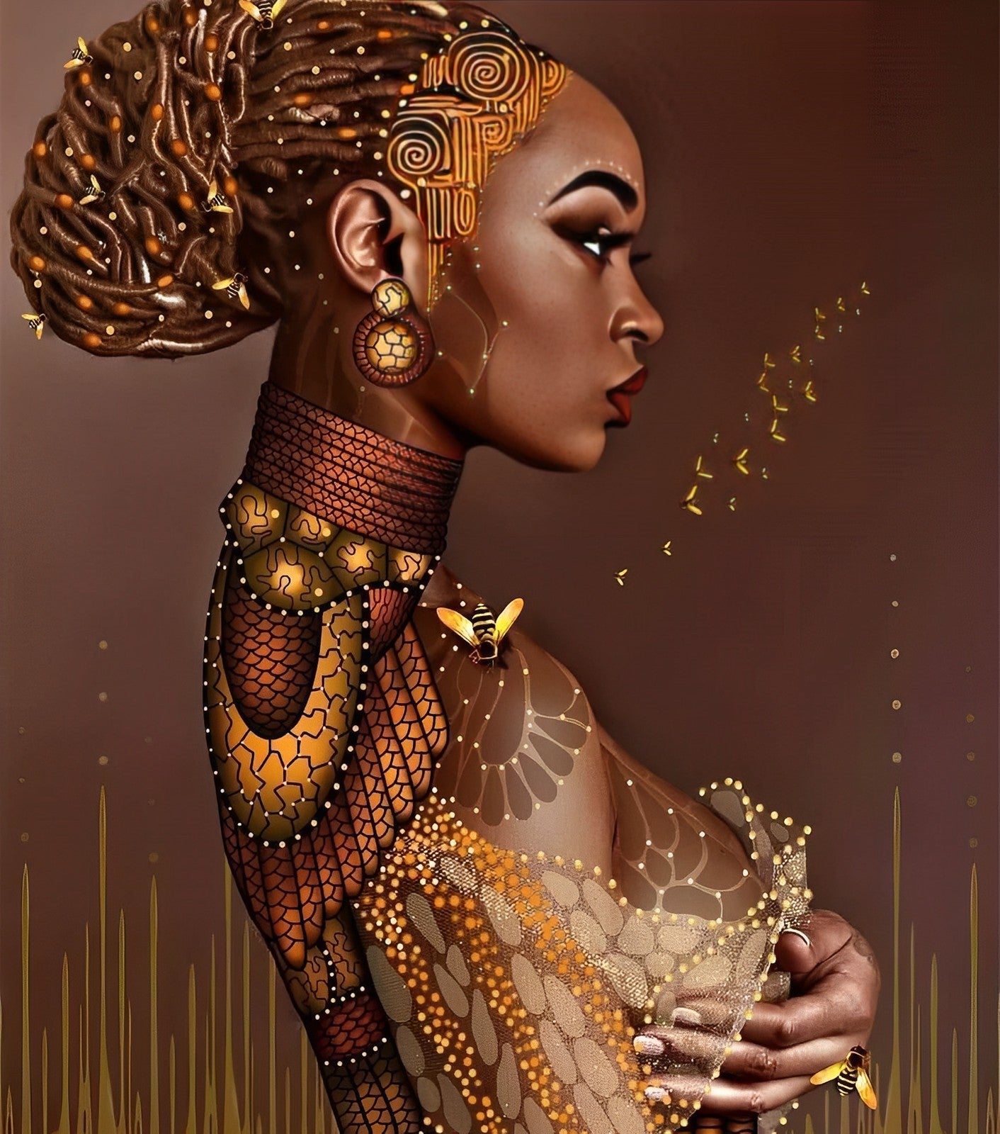 La Femme peinte