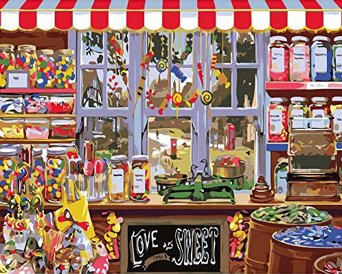 Supermarché Peinture par numéros