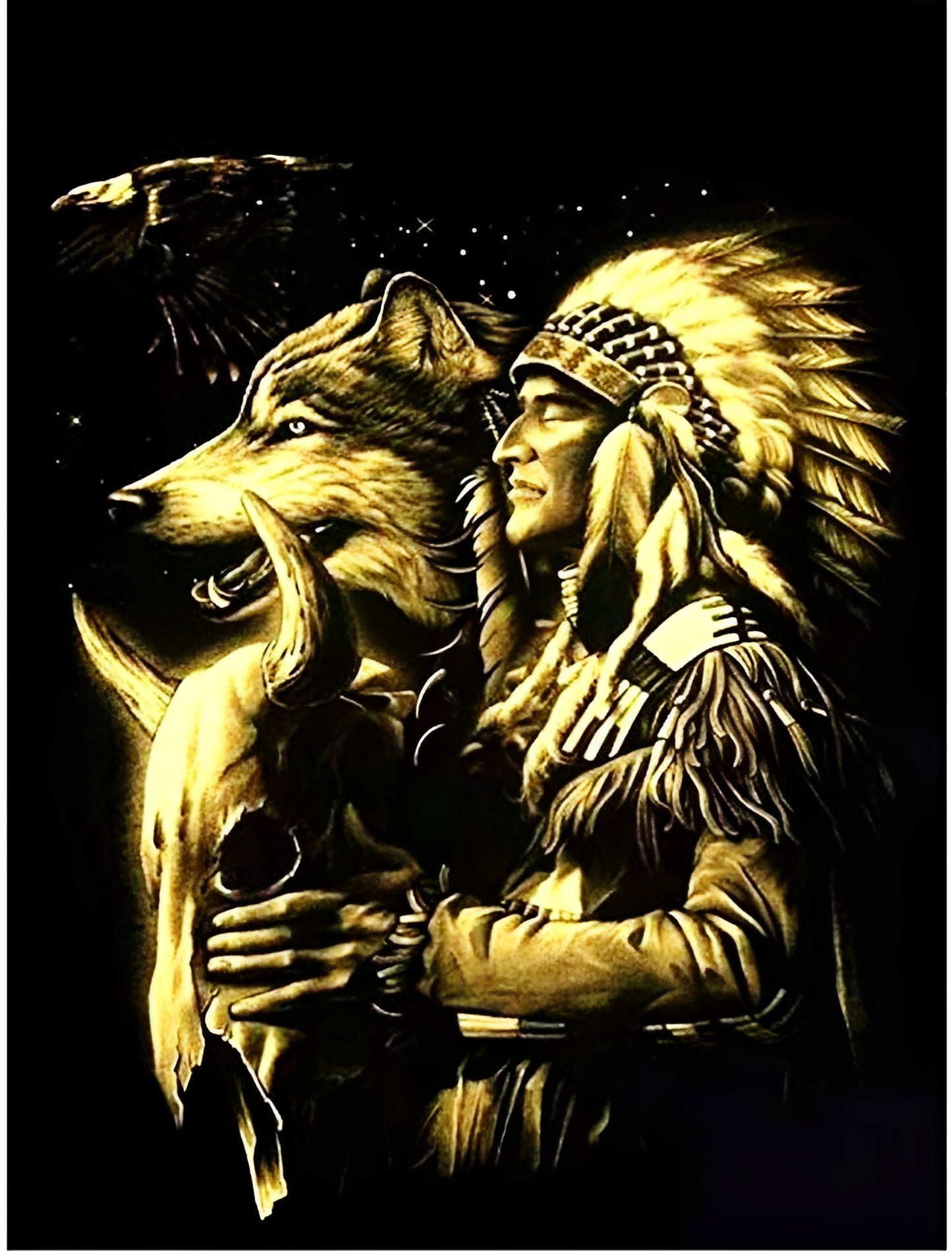 Native American Paint by Numbers