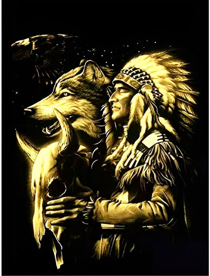 Native American Paint by Numbers