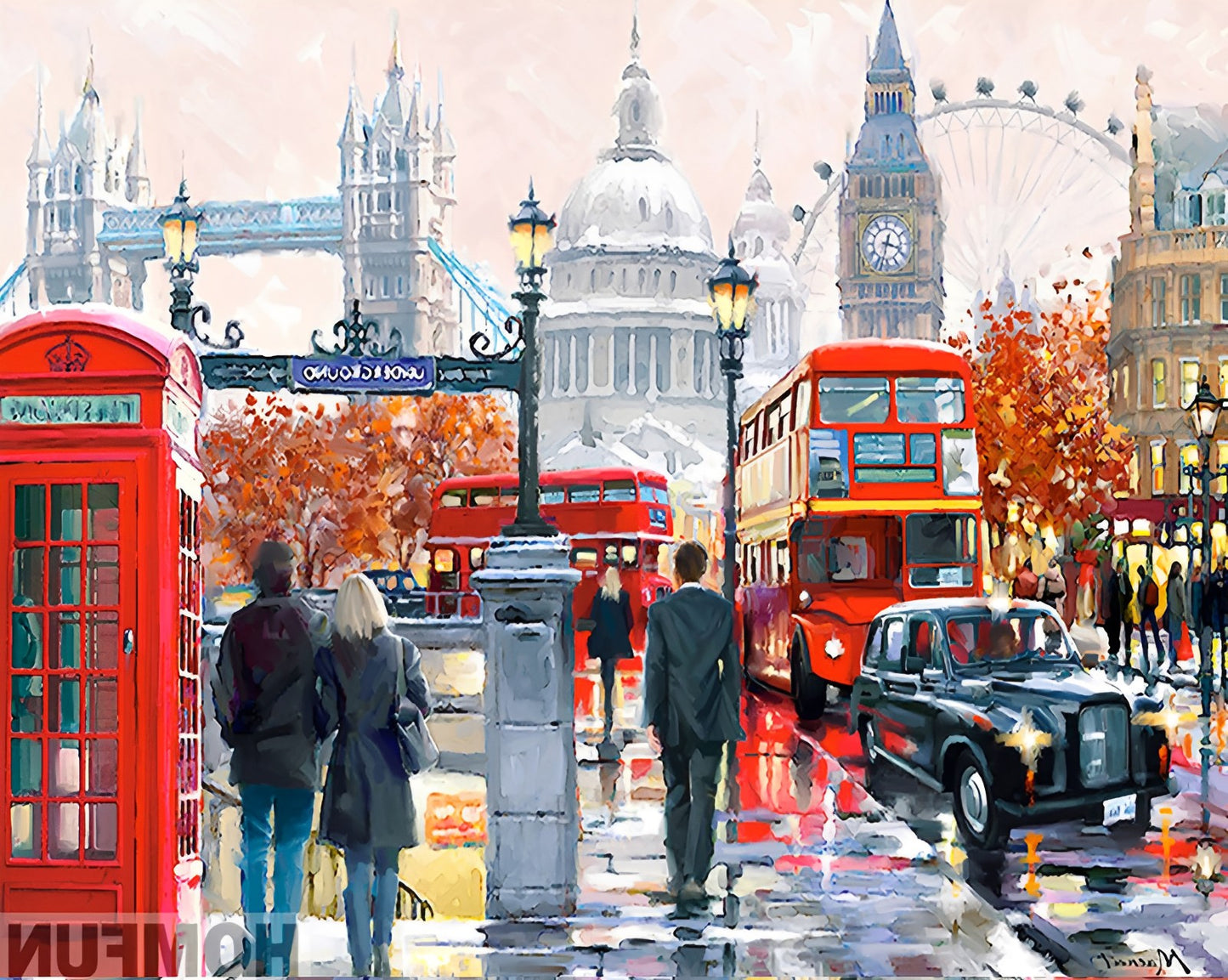 Architecture Paint by Numbers
