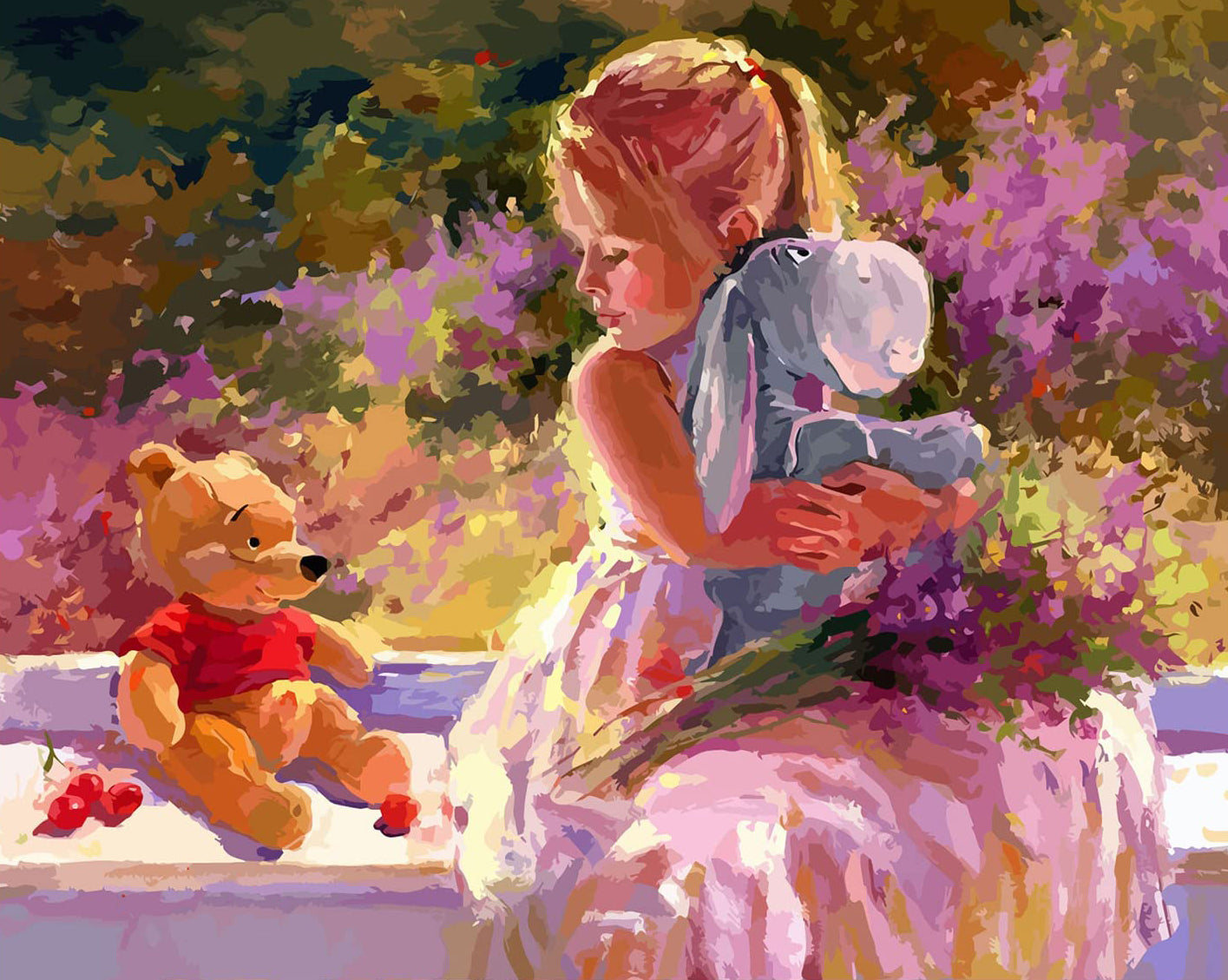 Peinture par numéros pour filles