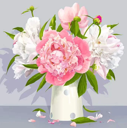 Vase Paint by Numbers