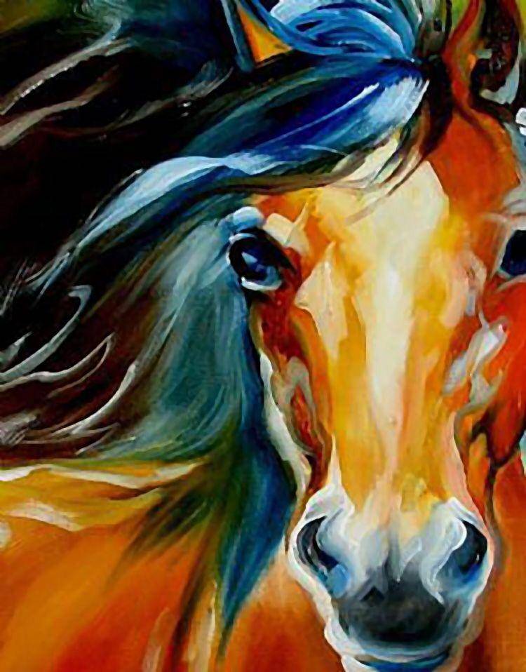 Paint by Numbers Horses