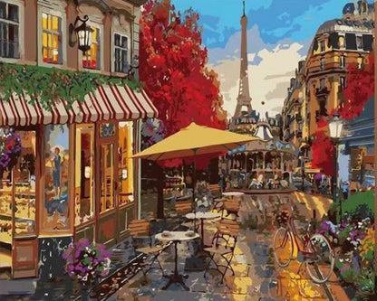 Peinture par numéros de ville