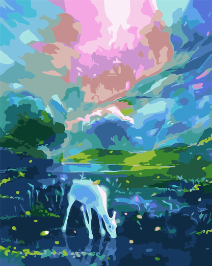 Meadow Paint by Numbers