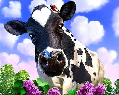 Dairy Cow Paint by Numbers