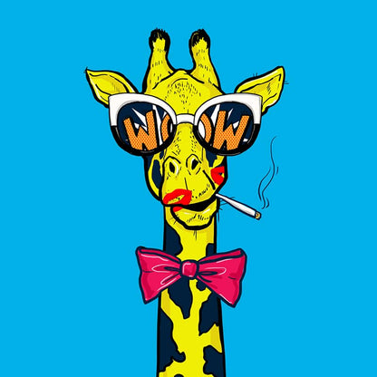 Giraffe Paint by Numbers