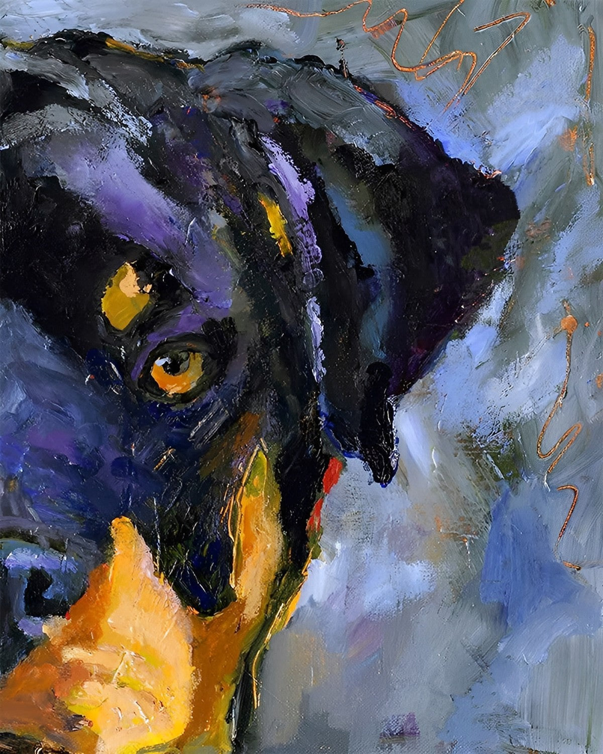 Dog Paint by Numbers