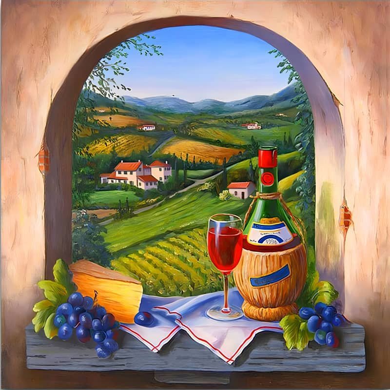 Paint by Numbers Wine