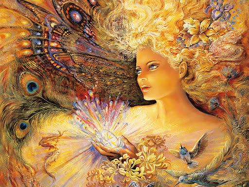Peacock and Woman Paint by Numbers