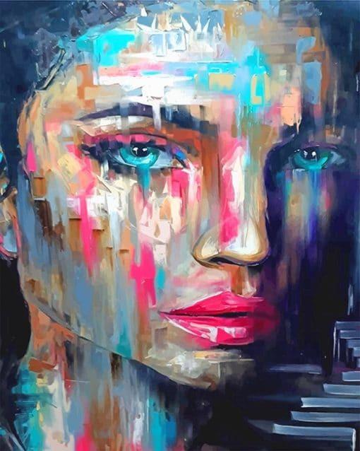 Human Face Paint by Numbers
