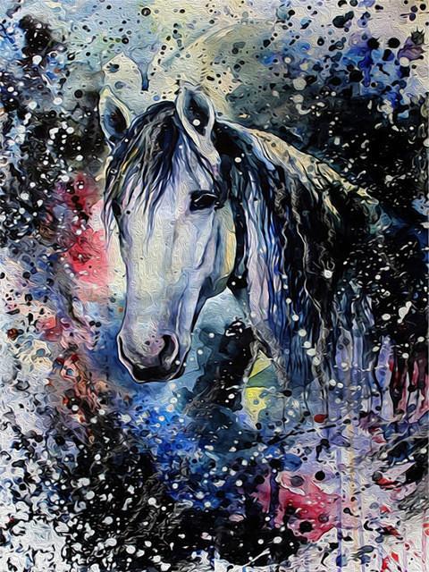 Horse Paint by Numbers