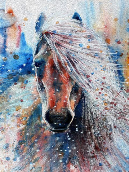 Horse Paint by Numbers
