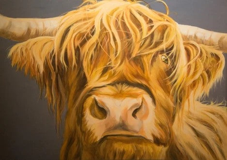 Bull Head Paint by Numbers