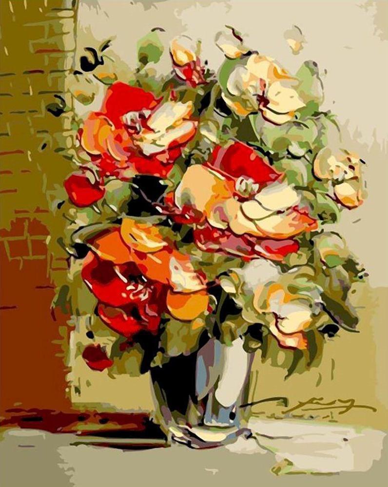 Vase Paint by Numbers