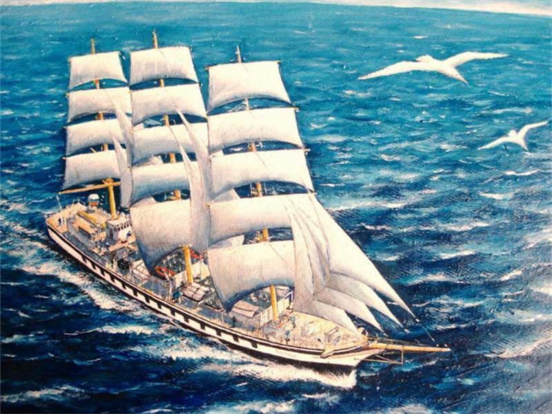 Sailboat Paint by Numbers