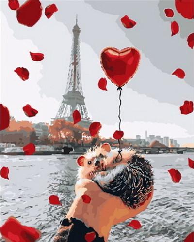 Eiffel Tower Paint by Numbers