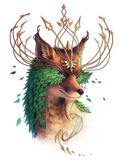 Wolf Head Paint by Numbers