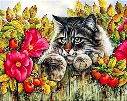 Cat Paint by Numbers