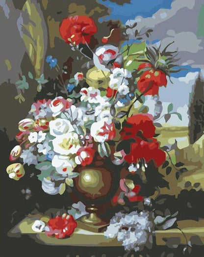 Vase Paint by Numbers