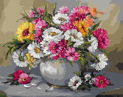 Vase Paint by Numbers