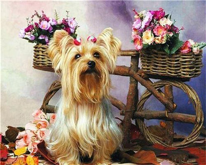 Puppy Paint by Numbers