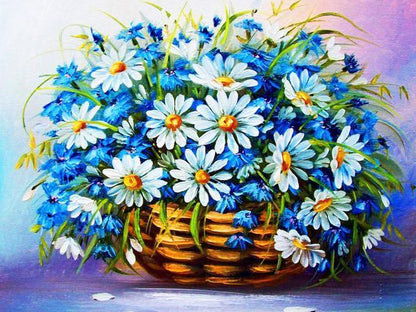 Marguerites  Peinture par numéros