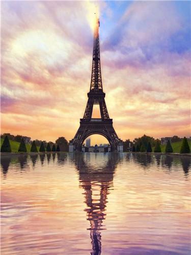 Tour Eiffel   Peinture par numéros