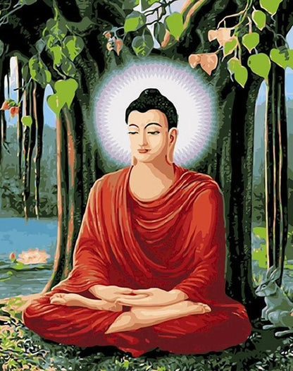 Buddha Figure Paint by Numbers